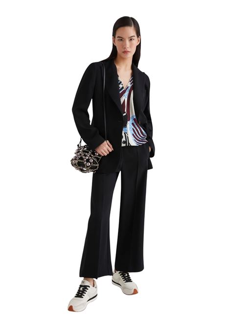 Pantalone con fasce in satin - NERO Marella articolo 365 | GRACE002
